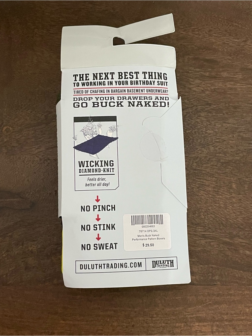 Duluth Trading Co Buck Naked Performance Boxer Briefs - Picture 2 of 3